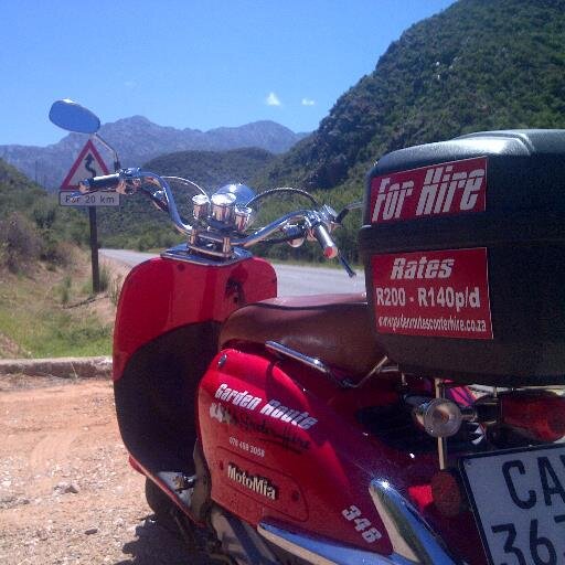 Scooter Hire from Mossel Bay to Plettenberg Bay and every georgeous stop off in between.