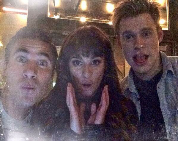 fans Glee I Love You Lea, Darren, Chord