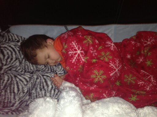 Doin my best for my little hero and I :)