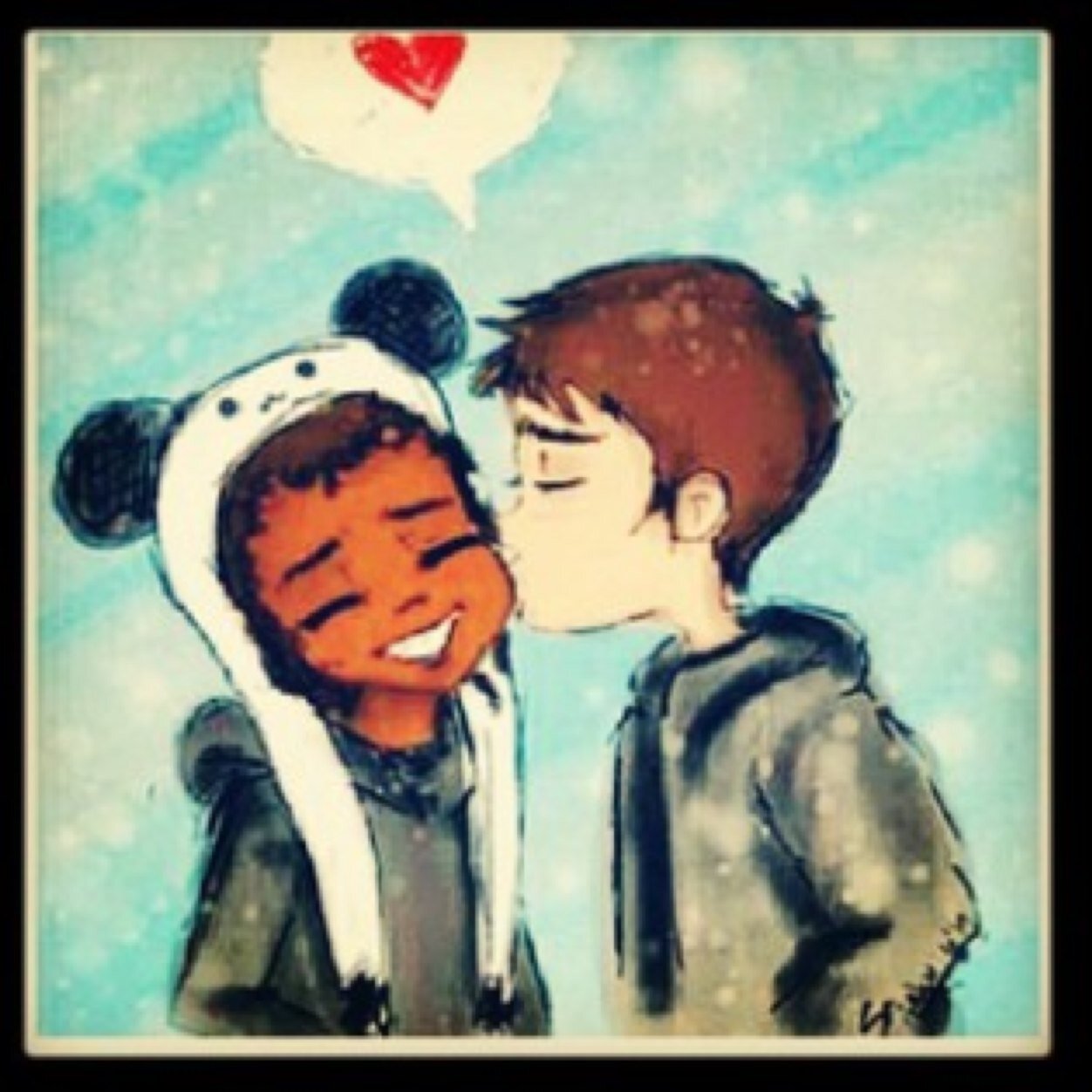 NEW PAGE!! This page is for black girls and white guys who love each other. #SwirlLove #InterracialLove Follow my IG page :blind2_color