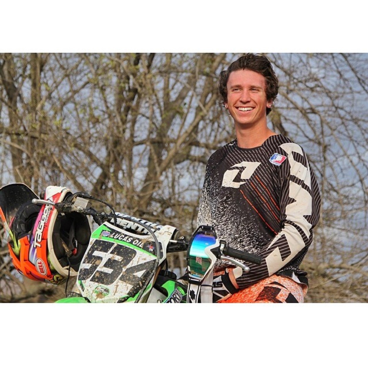 I shoot dirt bikes, minus the bullets