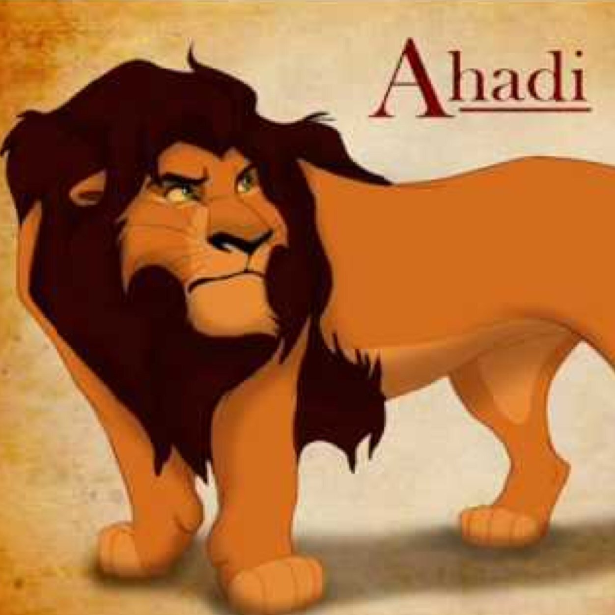 I am Ahadi. Father to Scar and Mufasa. And grandfather to Simba. I may not be young but i still feel alive.|