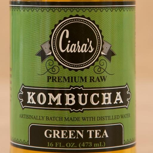 Artisan batched kombucha made with distilled water