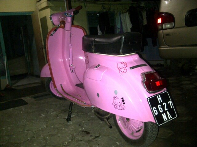Satu vespa banyak saudara“
