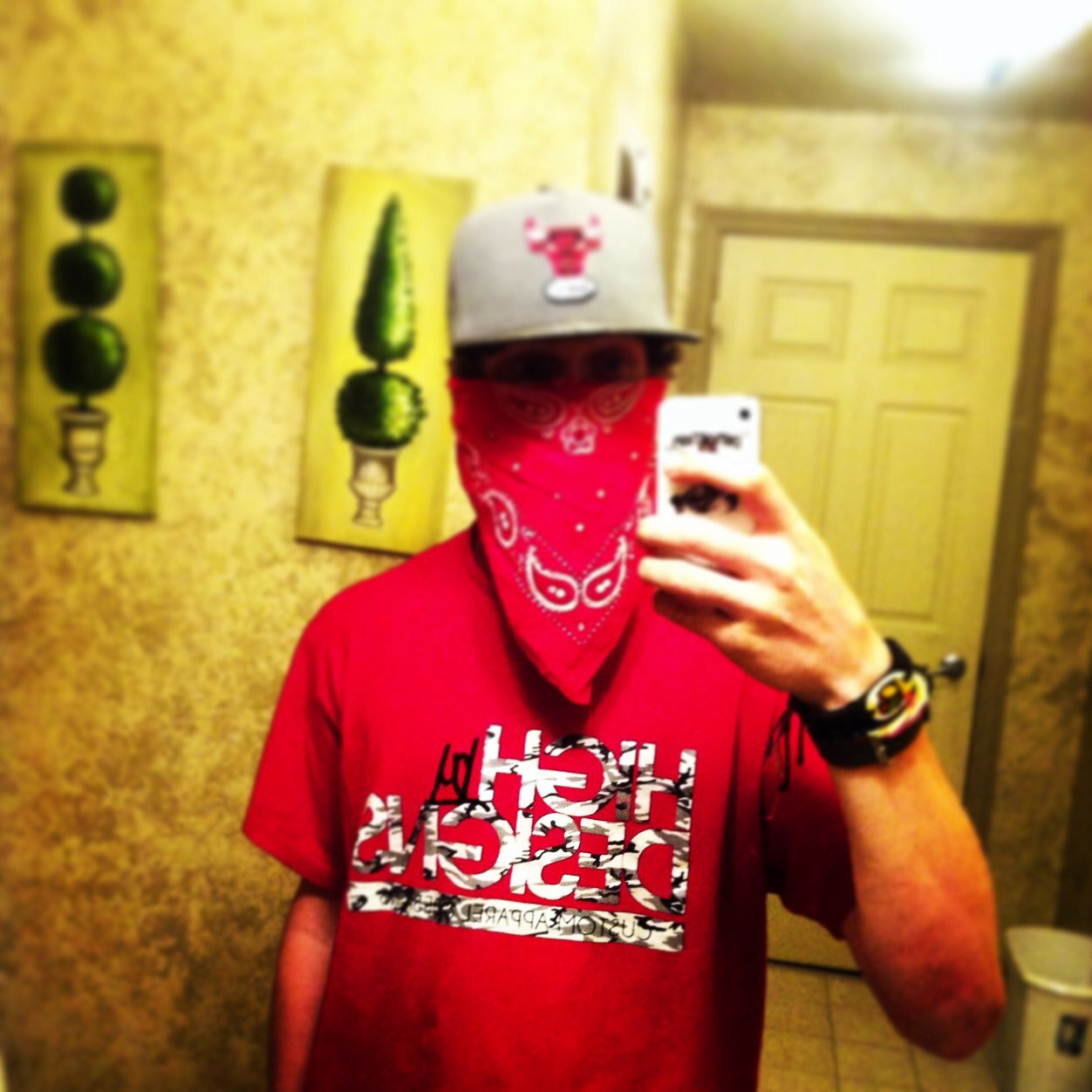 I like the colour red i dont bang im into making money dont you want the same thang
