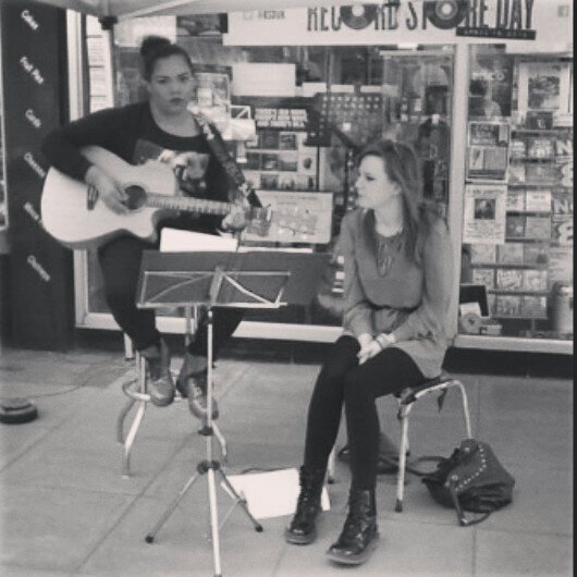 Singer songwriters 
Covers and originals 
Dion Gunn And Rachel Davies 
Inbox or comment any suggestions for songs we could do