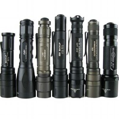 Guidesman flashlight undergoing quality testing