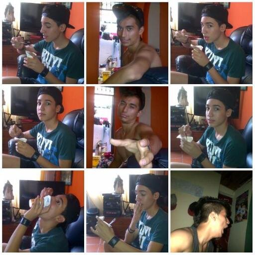 Chicos desocupados, haciendo estupideces.