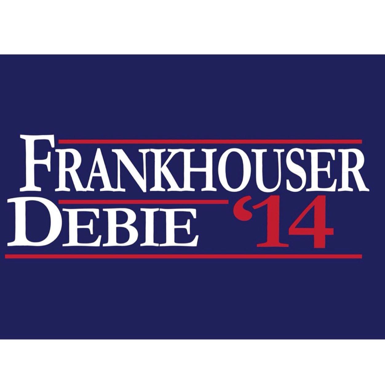 Connor Frankhouser and Jenni DeBie for SGA President and Vice President 2014