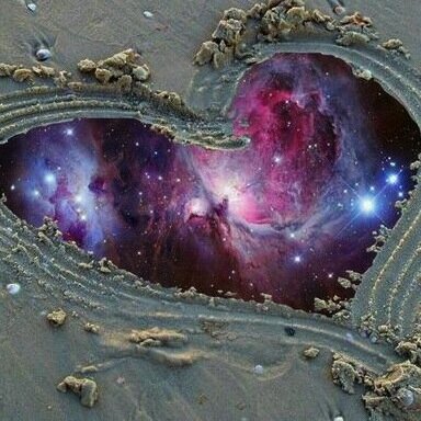The cosmic starlight, of the infinite universe, is a symbol of what always burns bright within the heart of every cosmic being of light.. A cosmic flow of love