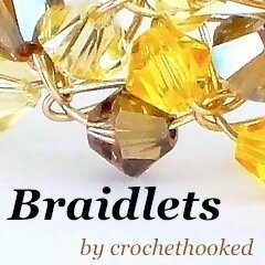 Swarovski Pearls, Crystals, Braiding Wire, and Crochet Bling Jewelry by Cari (aka crochethooked) https://t.co/0ODx8yfQ7C