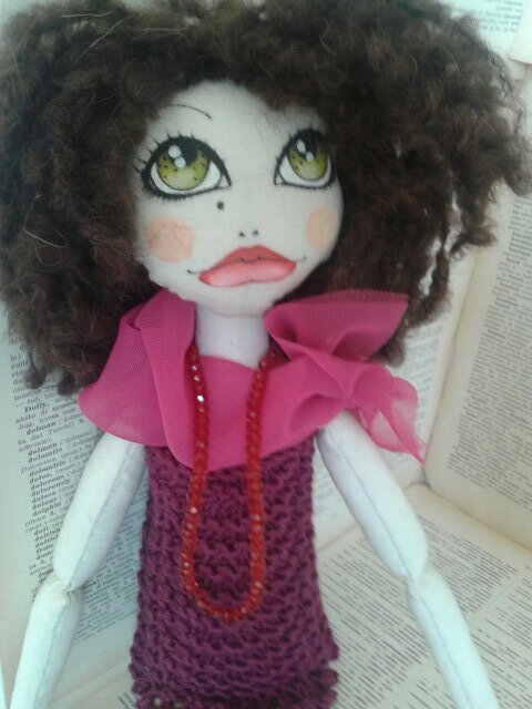 I'm an artist, actually dollmaker, I create cloth doll OOAK, I hope you'll enjoy my work