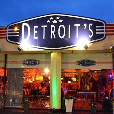 The 1950's American restaurant experience in the centre of historic Worcester. Overlooking the cities racecourse Detroit's is a genuine favourite for all ages!
