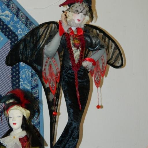 Holmarin1's profile picture. художник и актриса, На фото моя кукла - Темный ангел Марлен