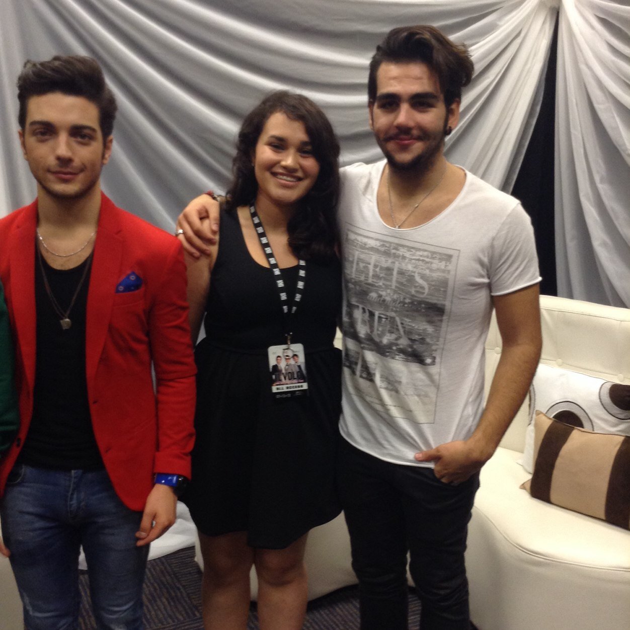 i met the guys @ san juan on April 28, 2013 and october 27, 2013
Gian Ginoble followed me 01-16-2013 
Ignazio followed me on 06-17-2013