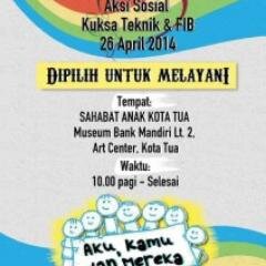 AKSOS BUTEK: Aku, Kamu dan Mereka.
26 April 2014!