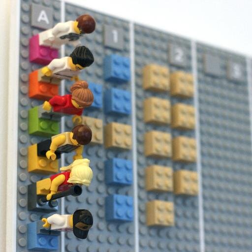 bitplanner's profile picture. An experimental physical and digital calendar, currently made out of lego bricks