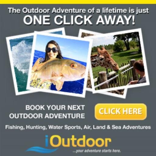 The Largest Online #Florida-Based Excursion Company with over 500 locations to choose from. DM or #iOutdoor all things #outdoors!