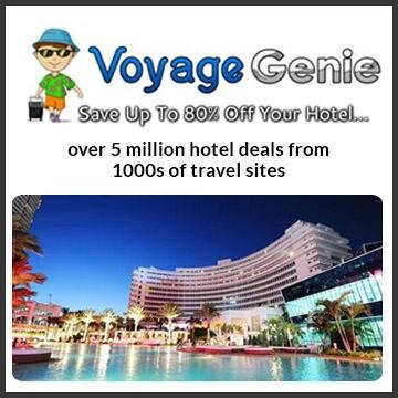 VoyageGenie's profile picture. Using http://t.co/nzHSF4Wtse, we guarantee you'll find the cheapest price on the hotel you need.  We instantly collect & compare booking prices online for you!!