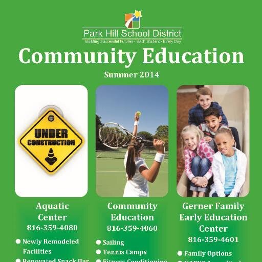 Park Hill School District Community Education department is dedicated to lifelong learning.  Classes available for all ages!