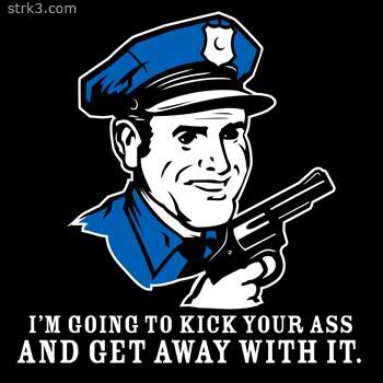 My NYPD means it's all mine. Not yours so back off before you're arrested