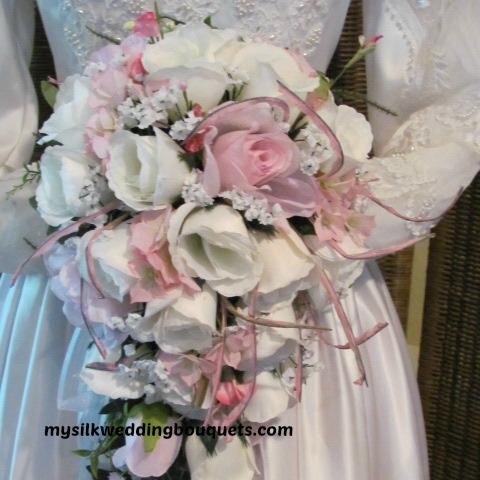 We carry silk flower bouquets (both bridesmaid's and bridal), corsages, boutonnieres, centerpieces for receptions & banquets, for weddings & events..