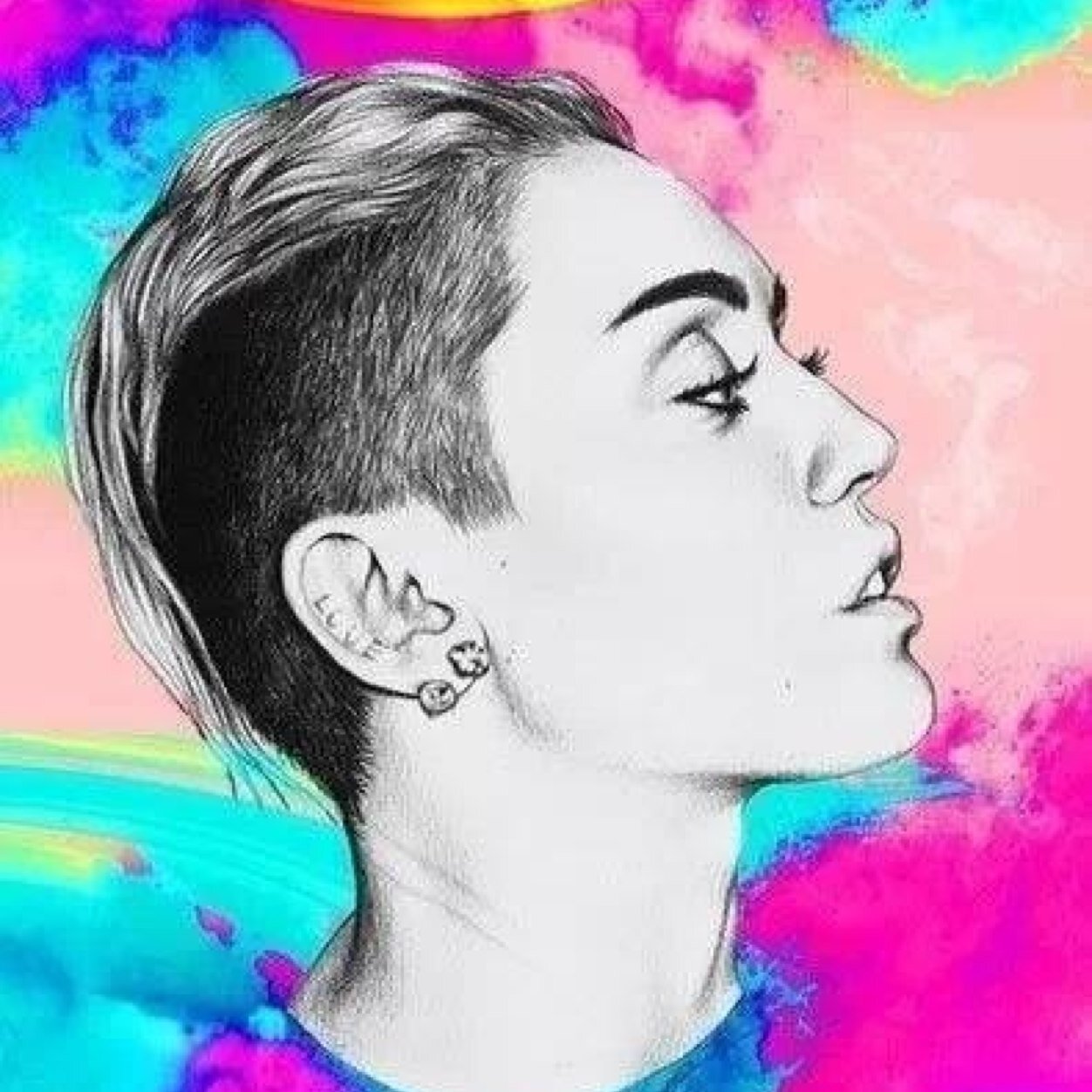 #1 fan of Miley cyrus.