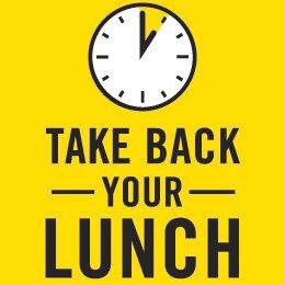 Every Wednesday, we're asking workers to step away from their computers and take back what’s rightfully theirs...LUNCH.