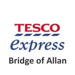 Tesco Express Bridge of Allan. Open 6:00am - 11:00pm Every day
