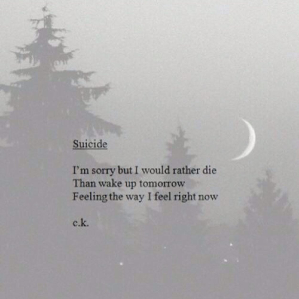 I rather kill myself and feel temporary pain then carry this pain everyday.