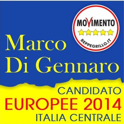 Candidato M5S Elez. Europee - circ. Italia Centrale. Attivista Forum toscano dei movimenti per l'Acqua, Rete toscana Rifiuti Zero e Movimento 5 Stelle a Massa.