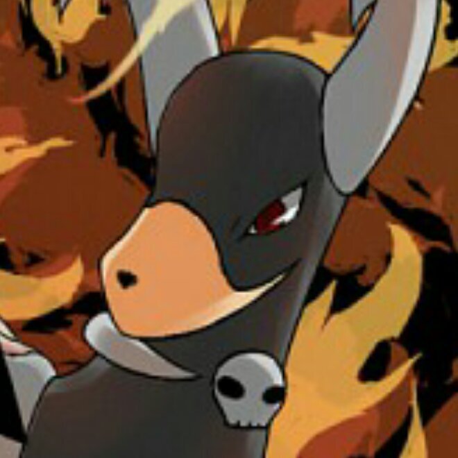 {A playful Houndoom,Trainer is @RoyaltyWhite .Fan of chasing Bubbles,Female,Level 83,Moves:Shadow Ball,Crunch,Confuse Ray and Flamethrower.}