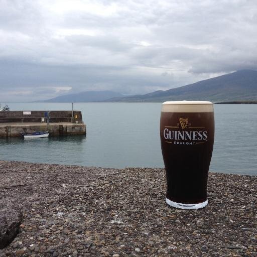 A pub on a pier in Brandon on the dingle peninsula in a cul sac at the end of the world.