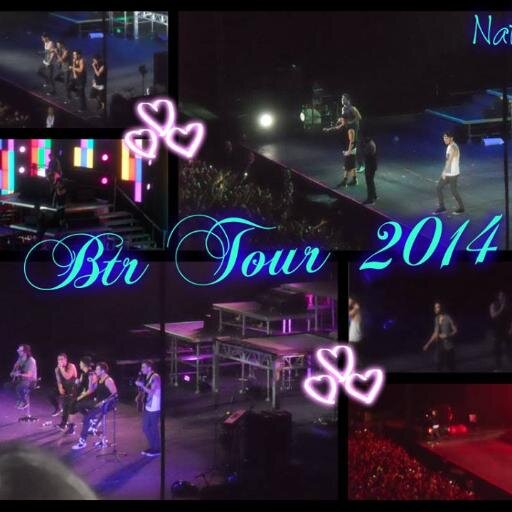 15/02/2014 Big Time Rush Chile  , ( Rusher , Lovatic ,Directioner ,Belieber and Mixer )  5 Seconds Of Summer   , Olivia Somerlyn and Fifth Harmony