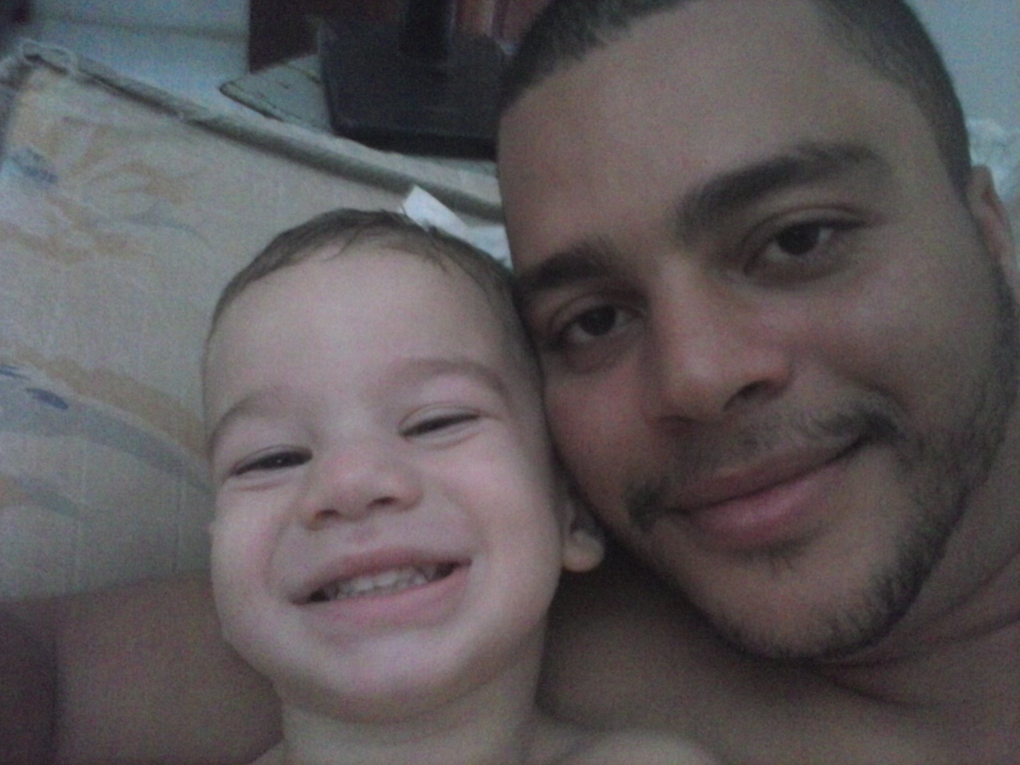 feliz com uma família linda.