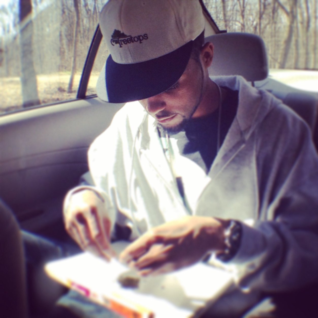 Music is a drug, able to enduce euphoria through the secreation of dopeamine and seretonin in the brain. So when u hear this shit; Naw its not just the weed.