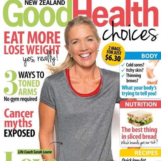 Good_Health_NZ's profile picture. New Zealand's #1 Health & Wellbeing Magazine - providing hundreds of tips each month to create a happier, healthier life!
Facebook: http://t.co/phulchsT