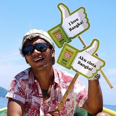 No mining on small islands. Save Bangka – North Sulawesi, Indonesia