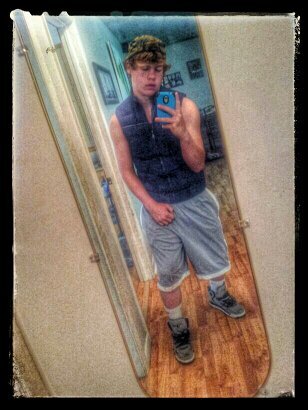 I play baseball, basketball, and football. Taken 3-15-13