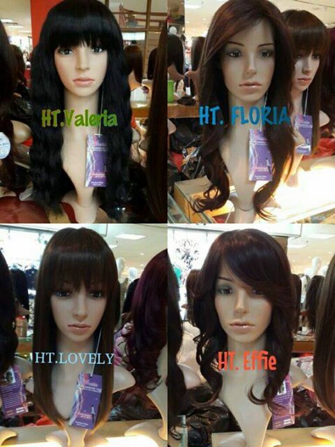 Hairclip | Hairbun | Ponytail | Halfwig | Poni Bangs  | #cekFAV please :)