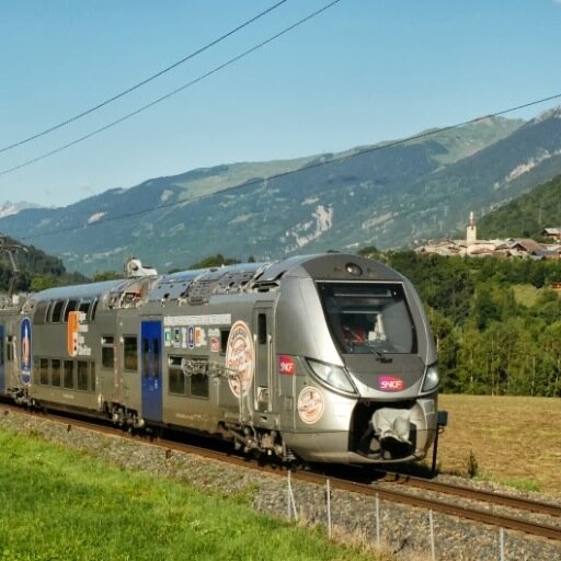 Un usager de la ligne Bourg Saint Maurice - Chambéry - Lyon