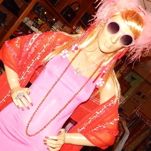 The vintage shop in San Carlos, Ibiza.