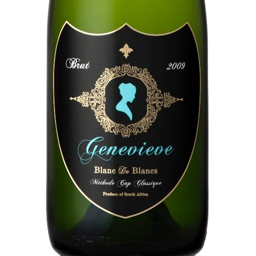 Genevieve Méthode Cap Classique - a delectable South African bubbly that's stylish too!