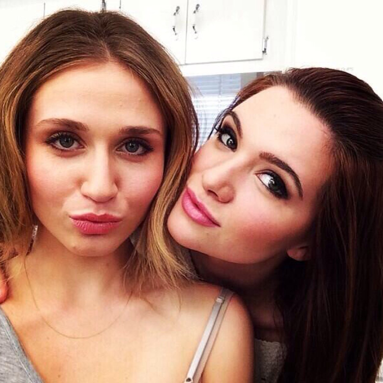 were faking it..well karma is im not so sure