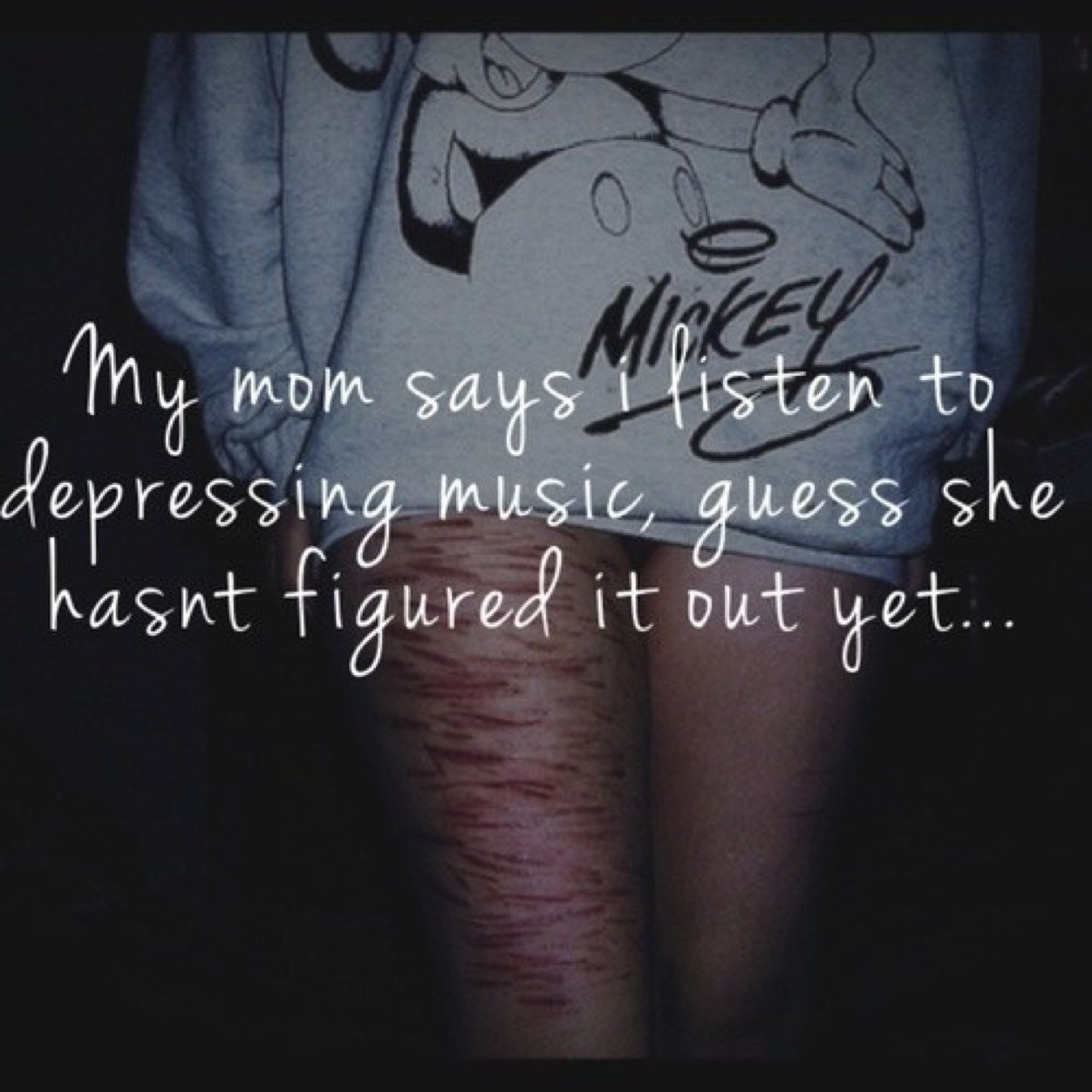 16. 0 days clean. Depression. Self harmer. Suicidal. Anxiety. School makes me sick.OM&M, MMF, SS, MIW, ETF, PTV, SWS, 30STM, BMTH, BVB, BFMV and more