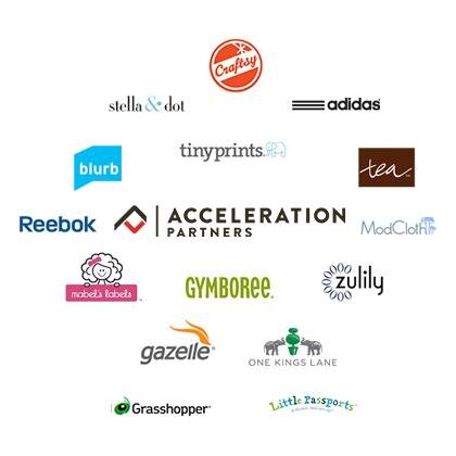 Affiliate Management for leading affiliate programs Tiny Prints, zulily, One King's Lane, ModCloth, Target, adidas, Reebok & more.