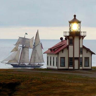 The Point Cabrillo Museums, Gift Shop and Marine Science Exhibit are open everyday from 11am-4pm! Learn Mendocino Coast history at our historic 1909 lighthouse!