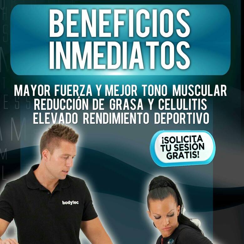 Body Design San José de la Rinconada. Tonifica-perdida celulitis-reducción de grasa y mucho mas en tan solo 20 min a la semana. Prueba la revolucion del fitnes.