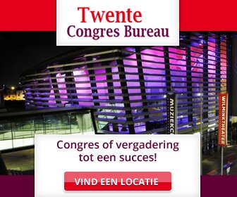 Intermediar Congres Bureau uit Twente, ter stimulering van de zakelijk markt in en uit Twente. Ontdek onze prachtige locaties en hotels!