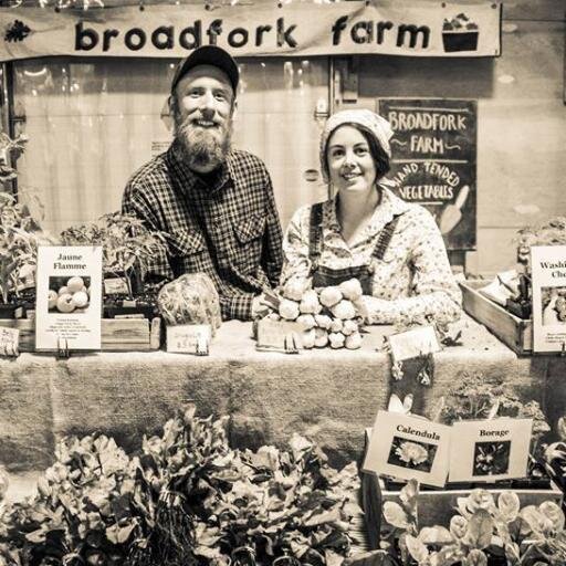 We're two young farmers (Shannon and Bryan), specializing in hand-tended, organically-grown vegetables. We sell our produce at the market in Dieppe, NB, Canada.